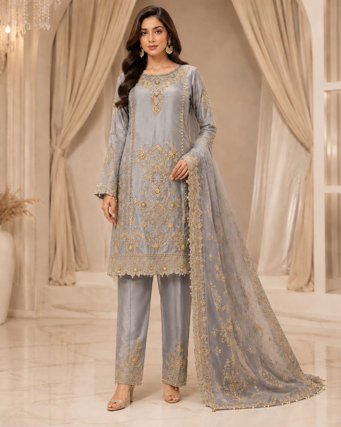 Regal Shisha Silk Royal Festive Suit