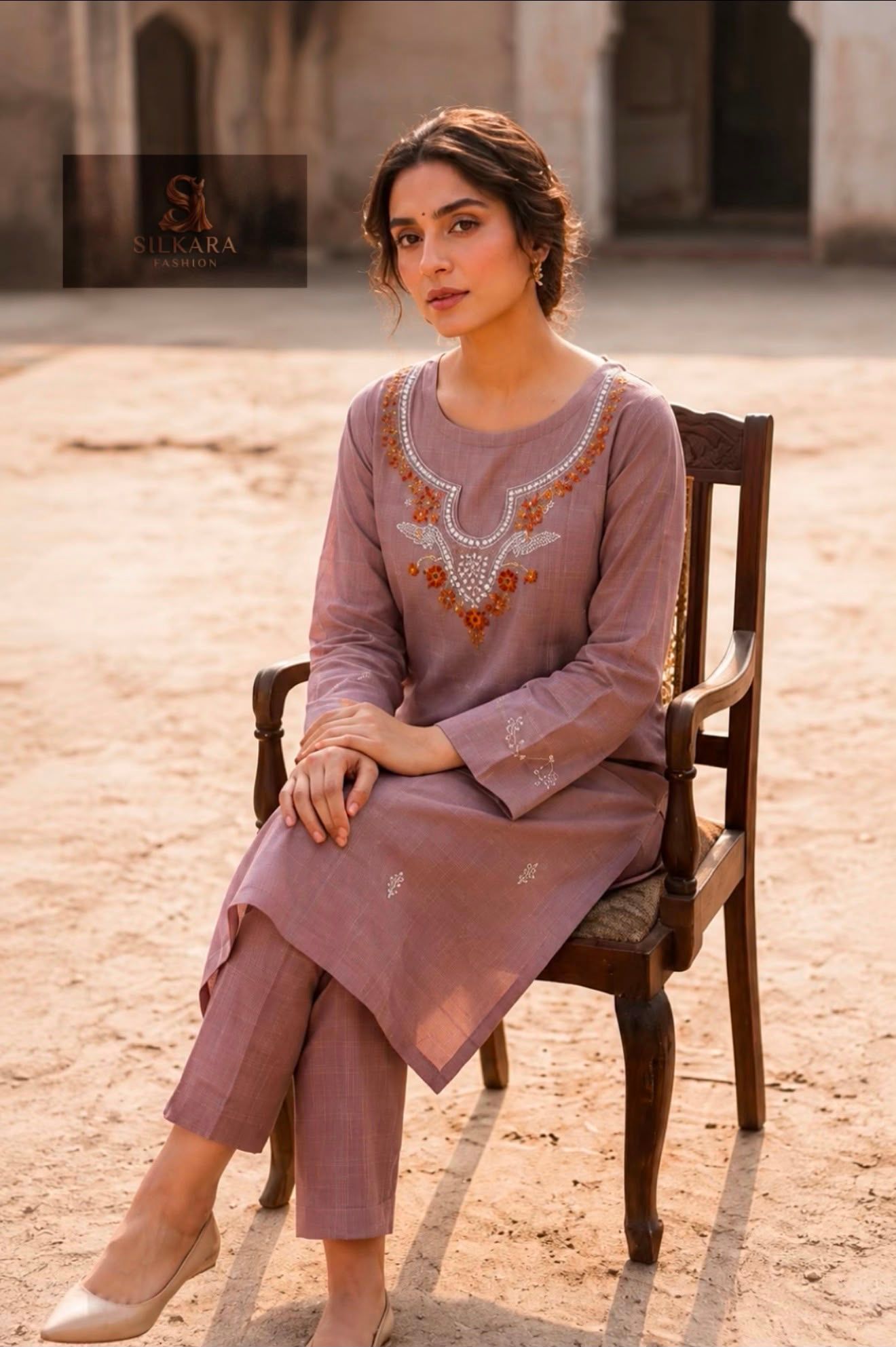 Classic Doria Lawn Tailored 3-Piece Suit